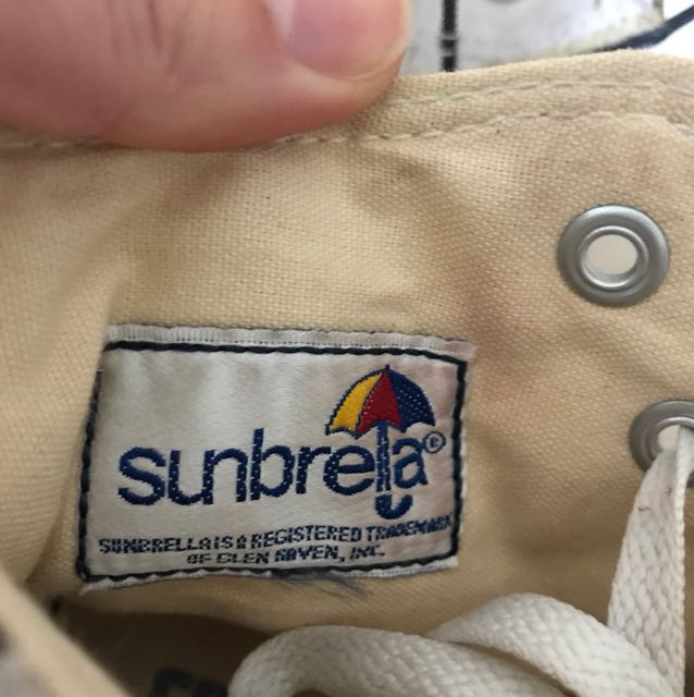 SALE Sunbrella x converse Carousell