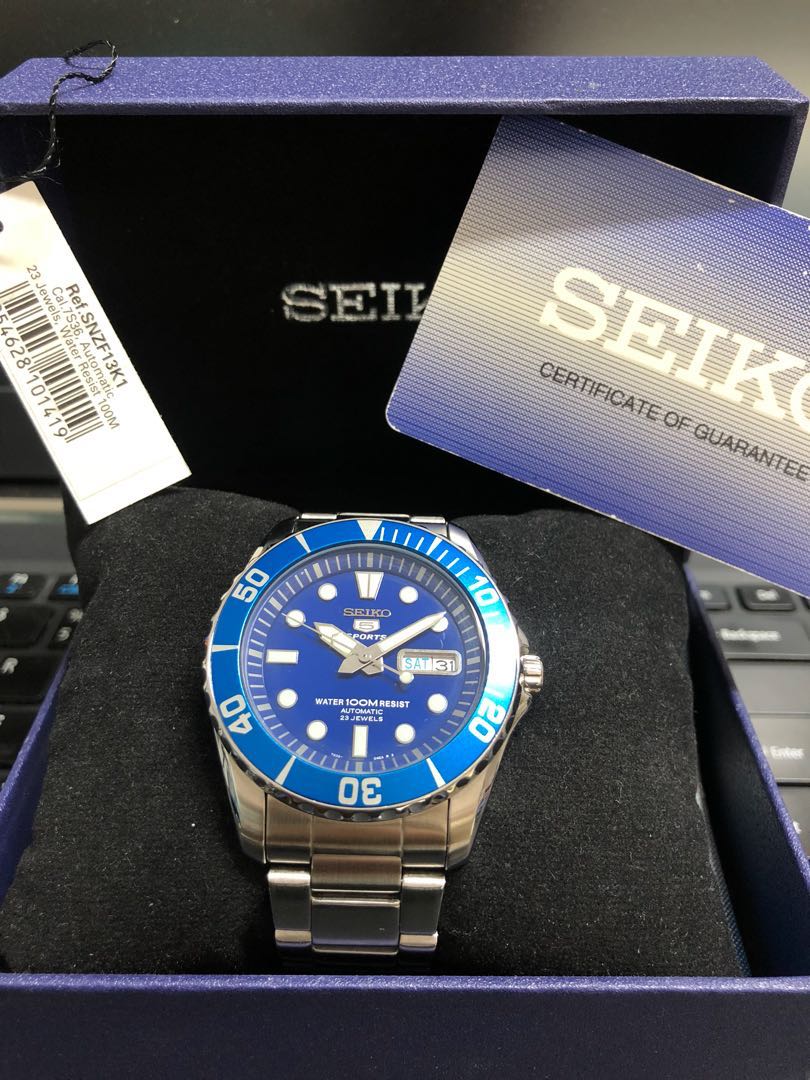 Seiko SNZF13, Men's Fashion, Watches \u0026 Accessories, Watches on Carousell