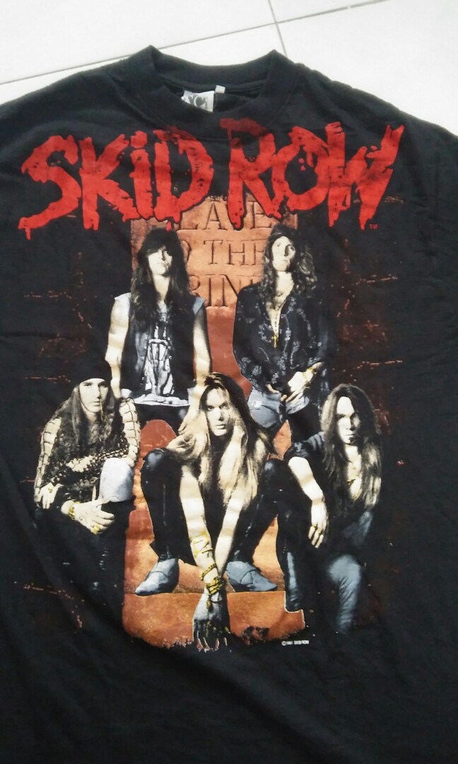 skid row t shirt