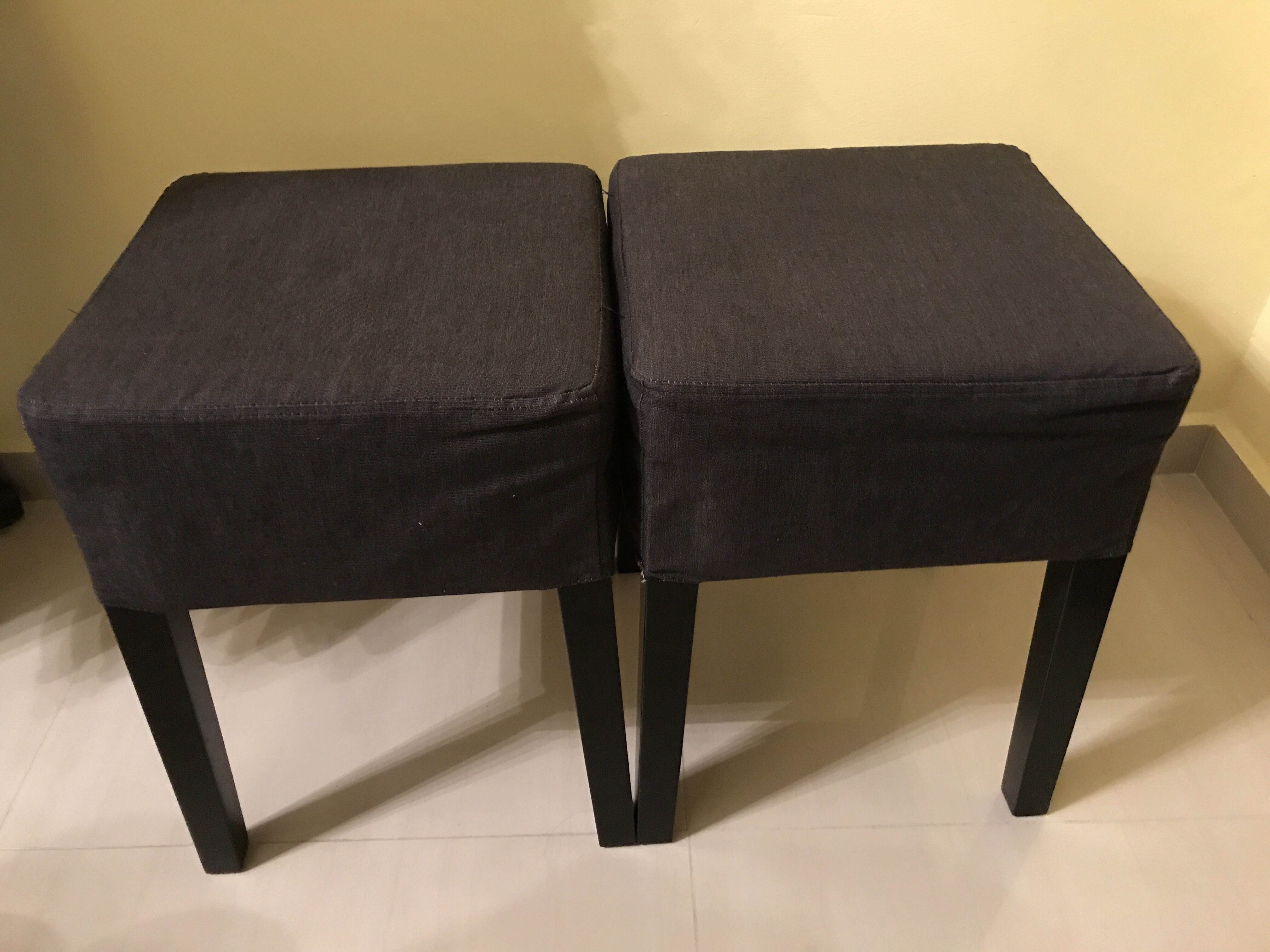 Square sales cushion stool