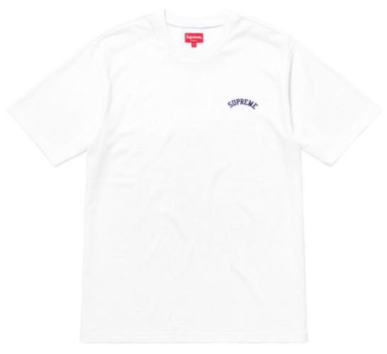 supreme mesh arc logo tee