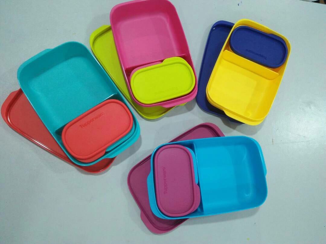Tupperware My Lunch Set 4sets Kitchen Appliances On Carousell