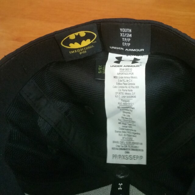 under armour batman cap