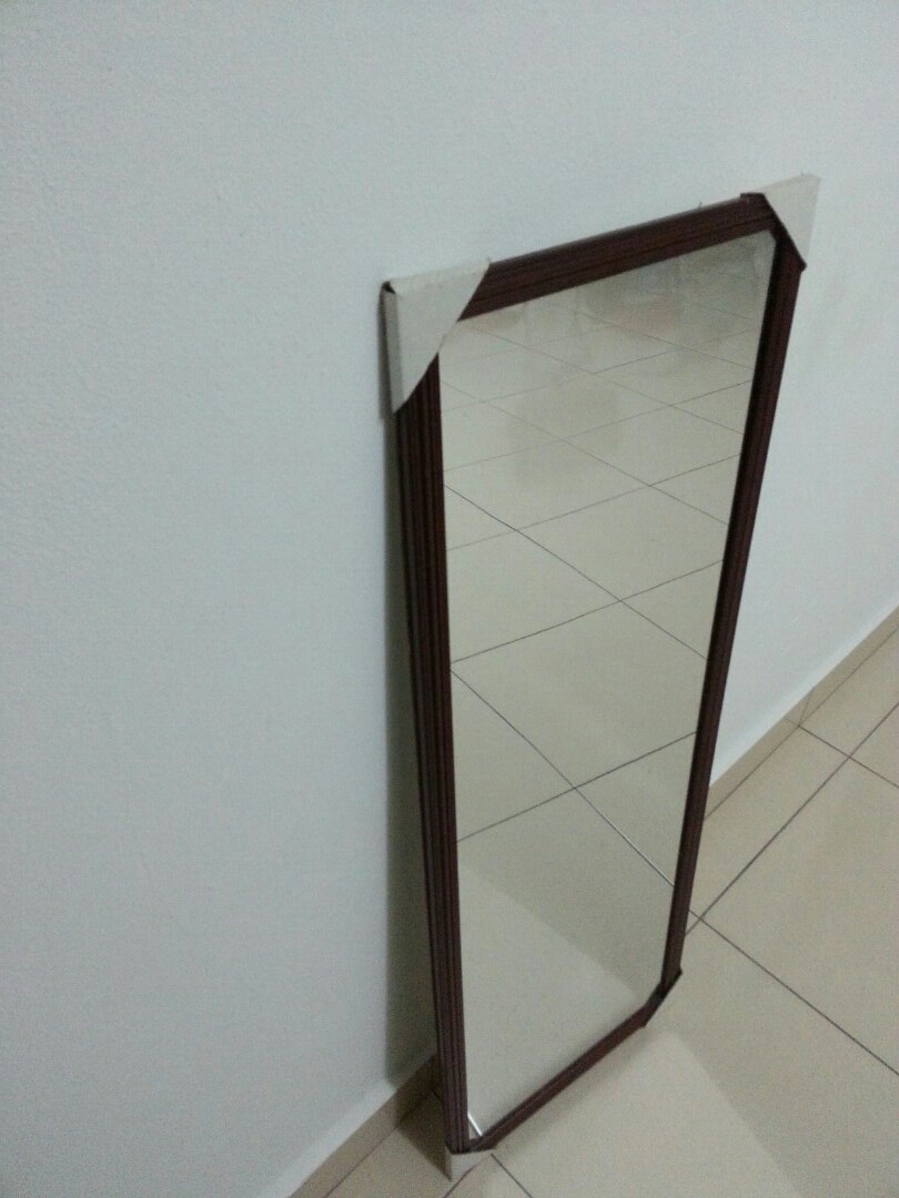 Wall Mirror Rumah Perabot Others Di Carousell