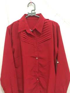 KEMEJA MERAH ♥️