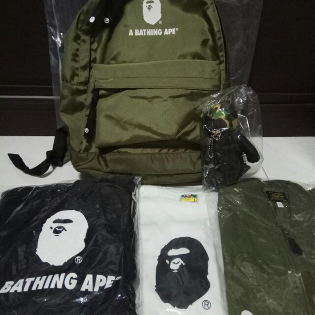 Bape happy new discount year bag 2018