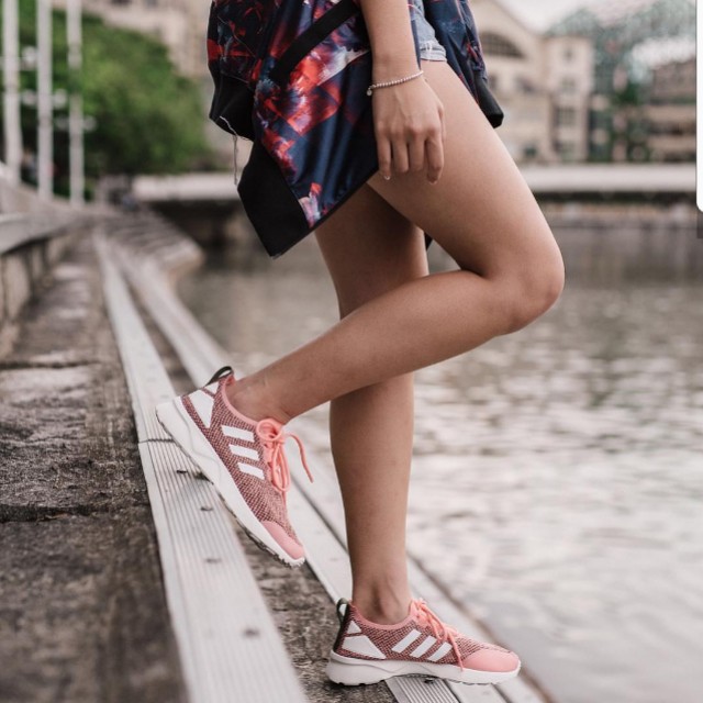 ADIDAS ZXFLUX PINK Women s Fashion Footwear Sneakers on Carousell