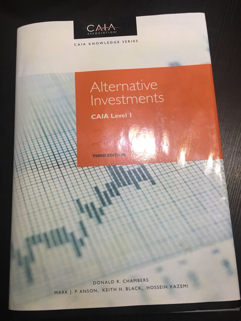 Alternative Investments Caia Level I Wiley Finance Books