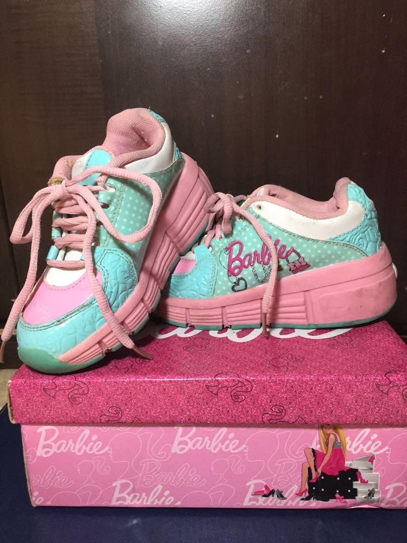 Barbie Roller Shoes, Size 12, For Kids 