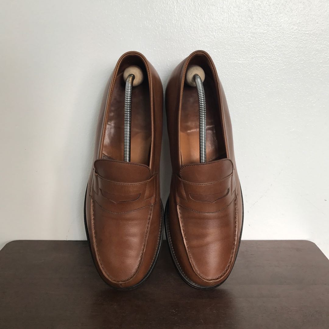 Brown J.M. Weston Penny Loafers Formal 