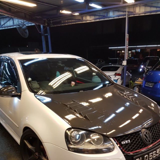 Carbon Fibre Bonnet for MK5 GTi Car Accessories on Carousell