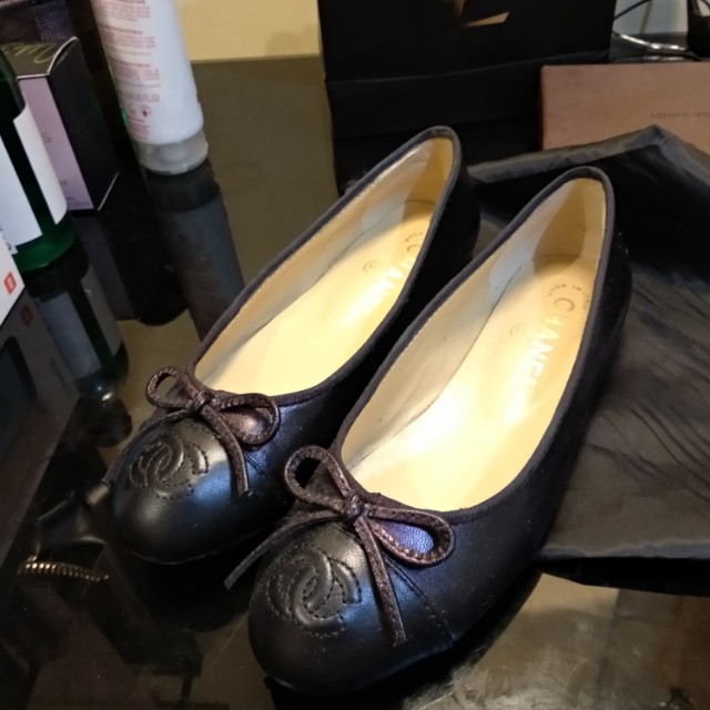 Chanel doll shoes, Women's Fashion, Footwear, Flats & Sandals on Carousell