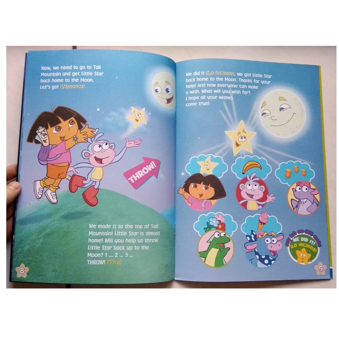 Dora The Explorer Activity And Story Book Little Star Books Children S Books On Carousell