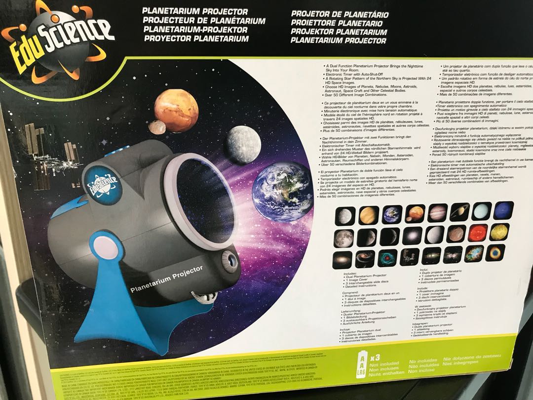 Proyector Planetario 2 en 1, Eduscience Otros