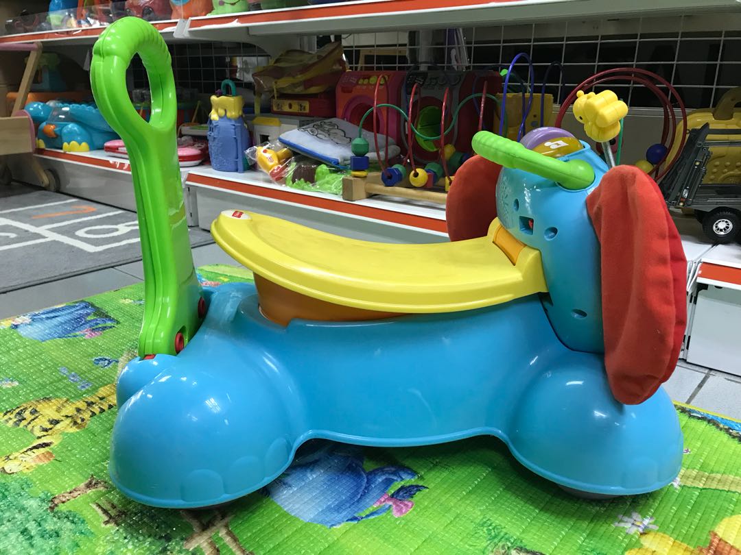 Fisher Price 3 in 1 Bounce Stride and Ride Elephant Babies