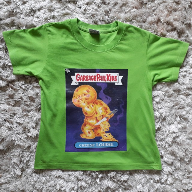 GARBAGE PAIL KIDS (Cheese Louise) tshirt for kids age 7 years old