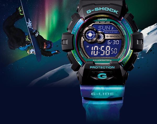 GSHOCK GLIDE Aurora Northern Lights GLS-8900AR-3DR, Mobile Phones   Gadgets, Wearables  Smart Watches on Carousell