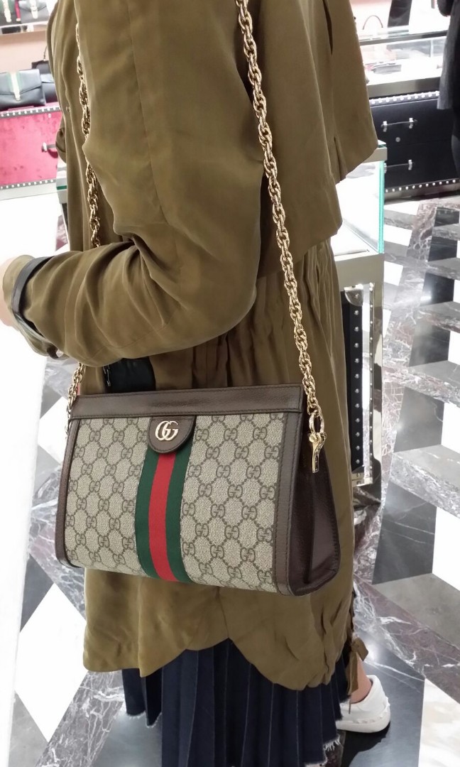 ophidia gg medium shoulder bag