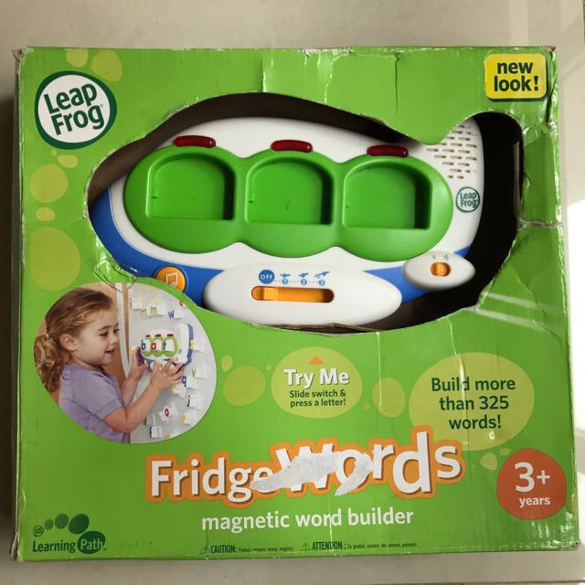 Leapfrog fridge words magnetic word builder cheap