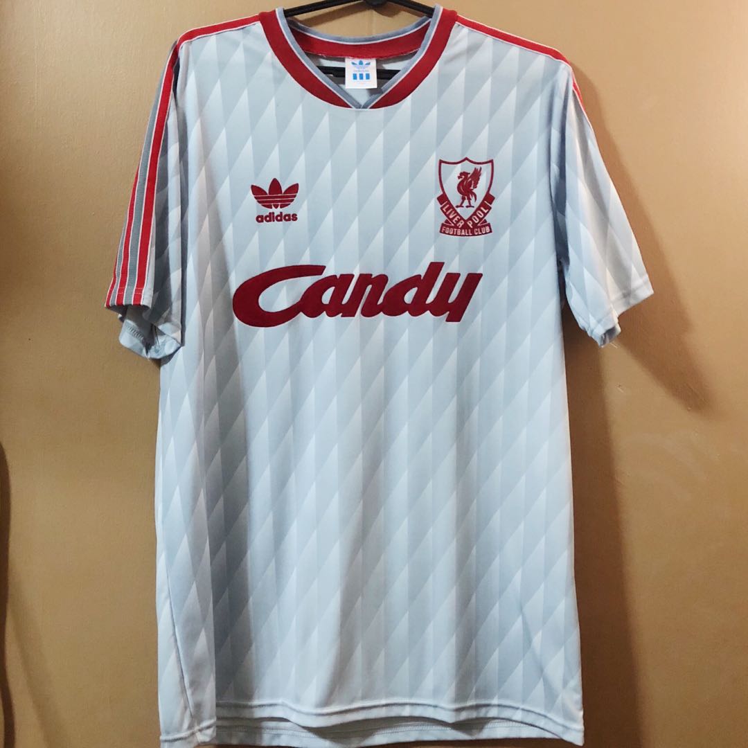 liverpool candy shirt grey