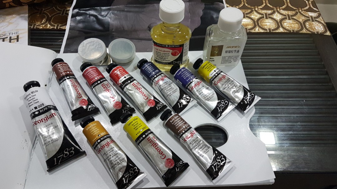 Oil Painting Materials Design Craft Craft Supplies Tools On