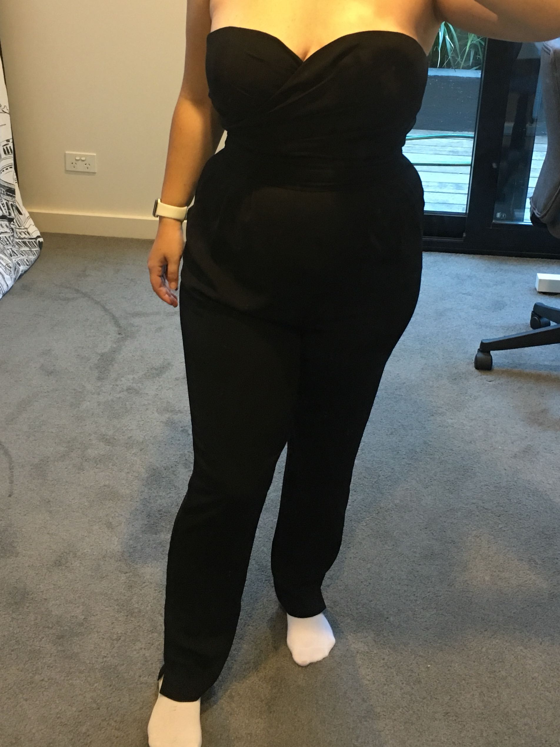 portmans black jumpsuit