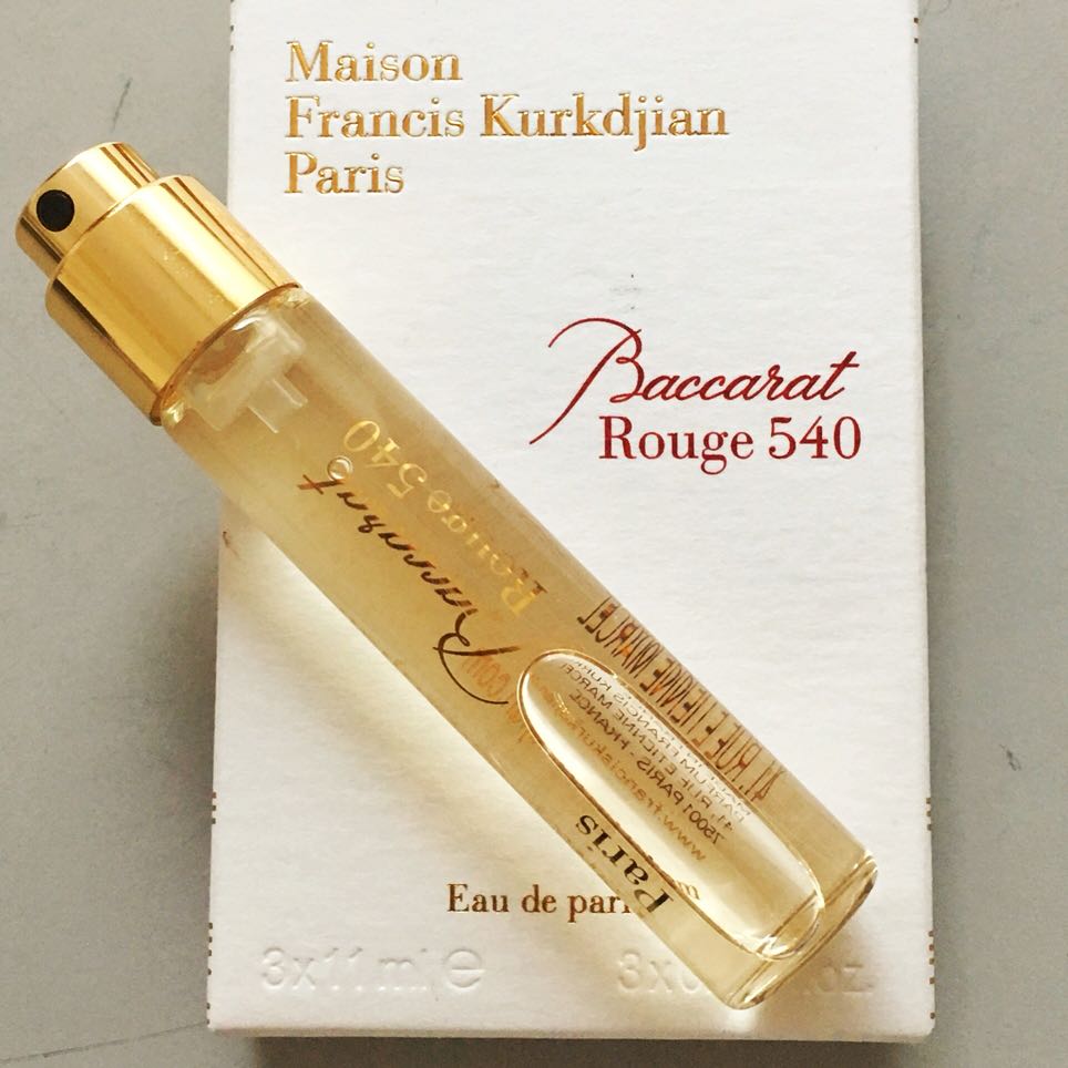 Purse Perfume Baccarat Rouge 540 Produk Badan Dan Kecantikan
