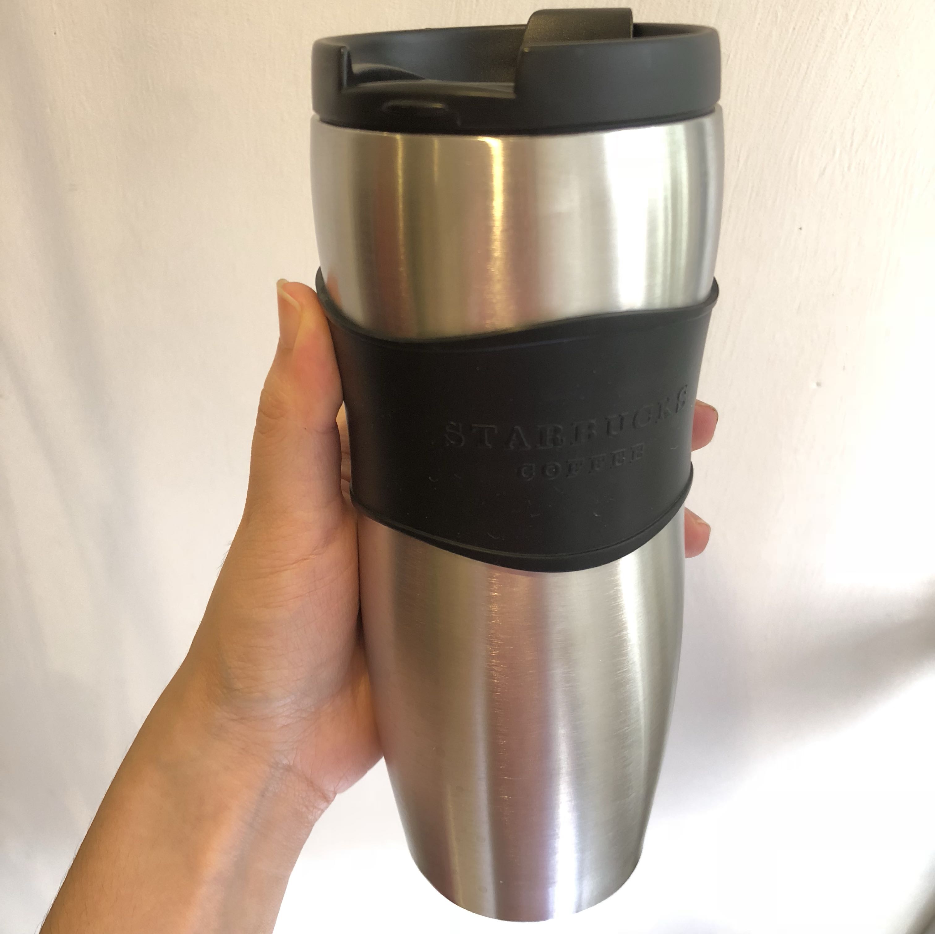 Starbucks Malaysia - Starbucks Stainless Steel Thermos available in 2  colors (black & white) and 2 sizes (12oz & 16oz). Going at RM112 for 12oz  and RM128 for 16oz. Get yourself one