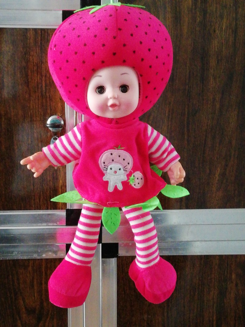 strawberry head doll