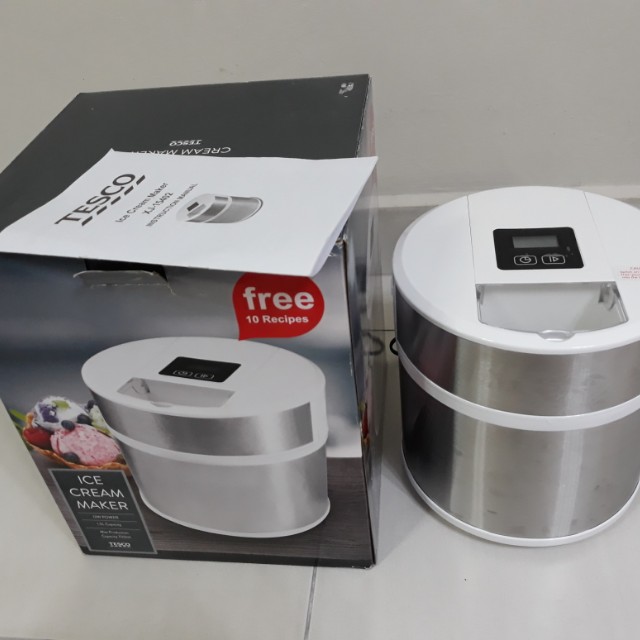 Tesco Ice Cream Maker TV Home Appliances Kitchen Appliances