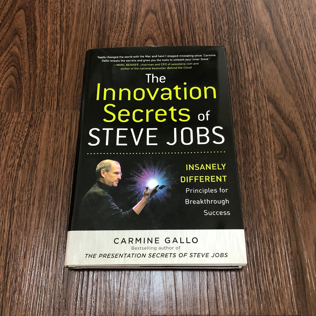 The Innovation Secrets Of Steve Jobs Books Stationery - 