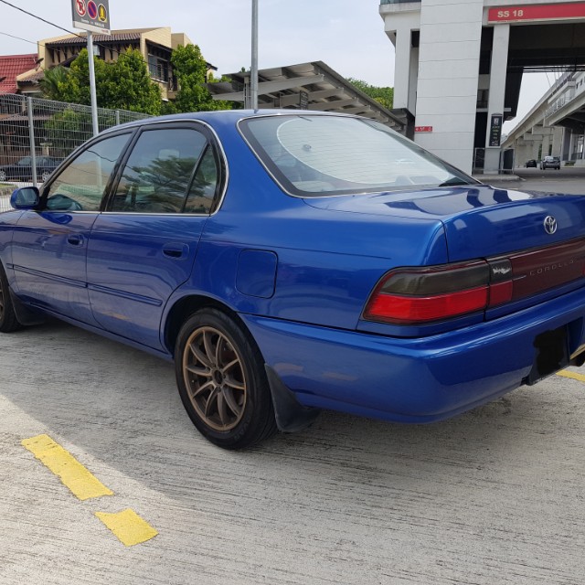 Toyota Corolla SEG AE101 1.6 Blacktop (M) 6speed, Cars, Cars for Sale ...