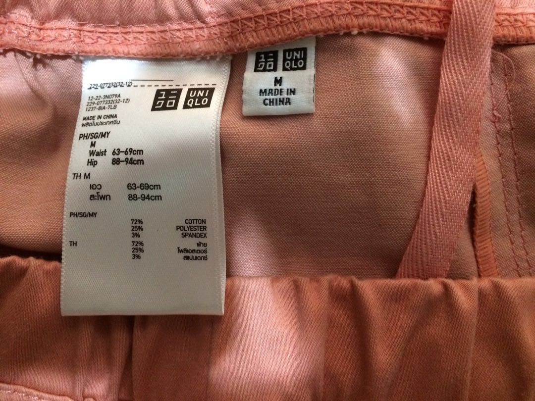 Uniqlo Pink Chinos (Category: Other Bottoms) located in Makati City. Submitted by clawdjaa (Listing ID 163450280, Image 2). Description: Pink chinos. Comfy fit and refreshing color! .