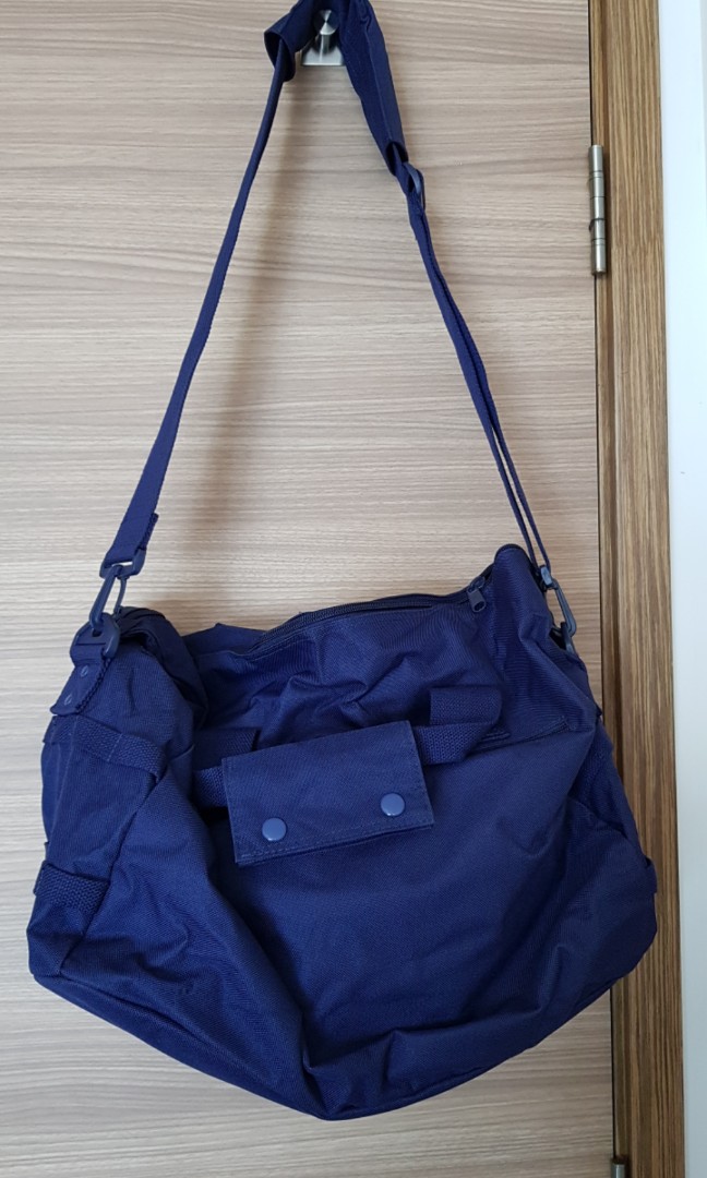 Unit Portables Overnight Bag Unit 05 Navy Sports Equipment Exercise Fitness Toning Stretching Accessories on Carousell