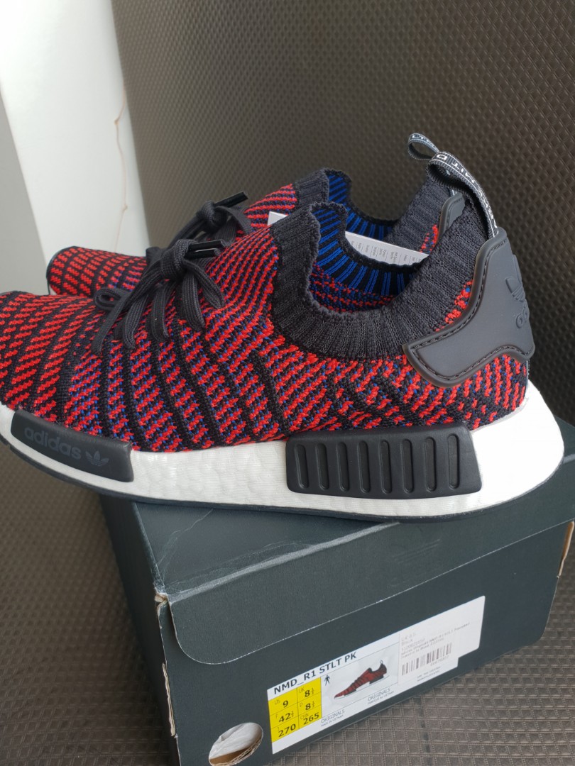 Adidas originals 42 nmd r1 stlt primeknit - men's sale