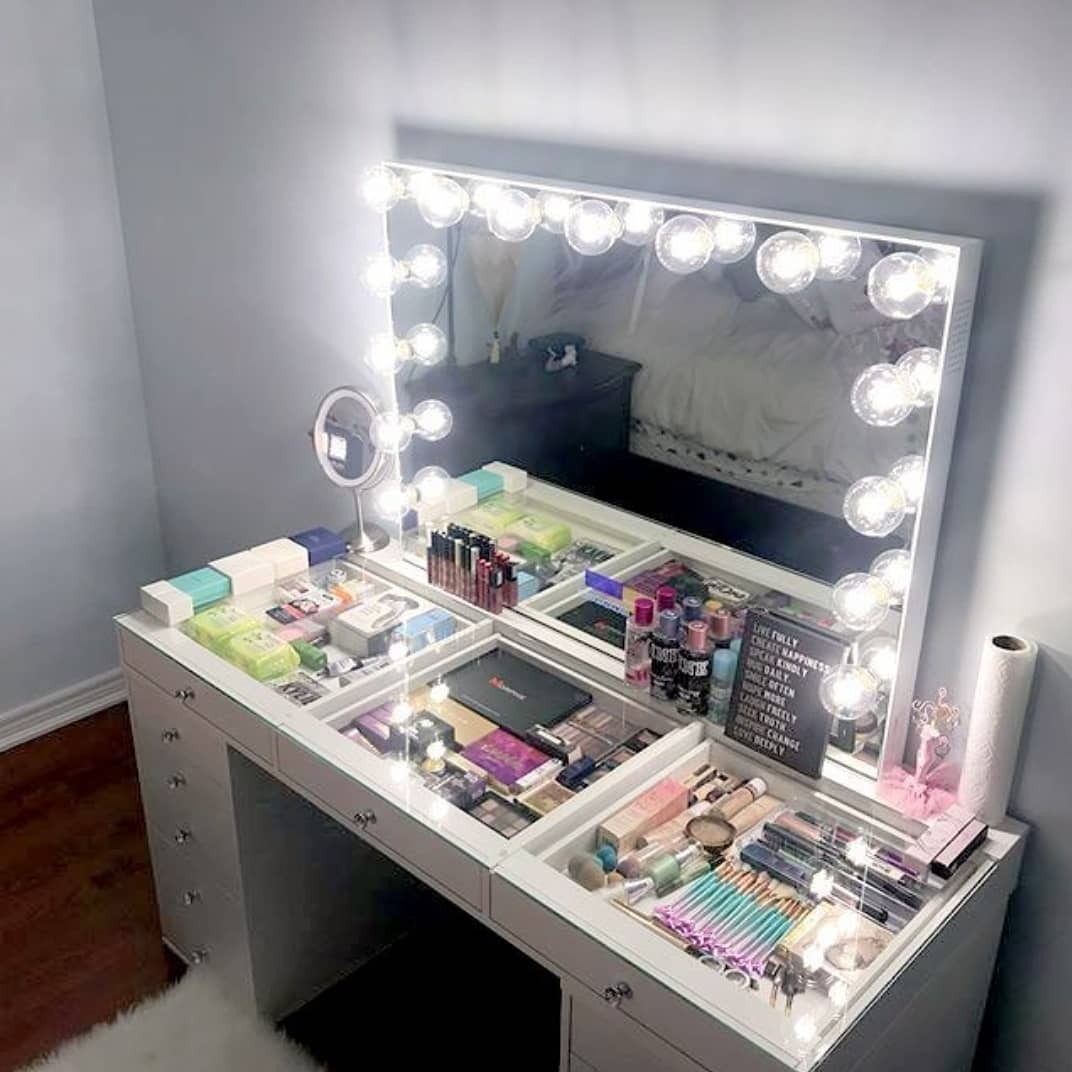 Vanity Station Mirror With Dresser Home