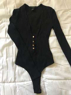 Black Bodysuit (size small)