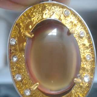 Katilayu & Akar Bahar ring (clean& clear). Free Gift Titanium Necklace as long as there is still