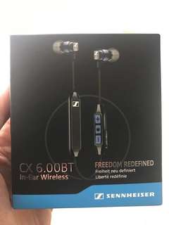 WTS BNIB SENNHEISER CX6.00BT