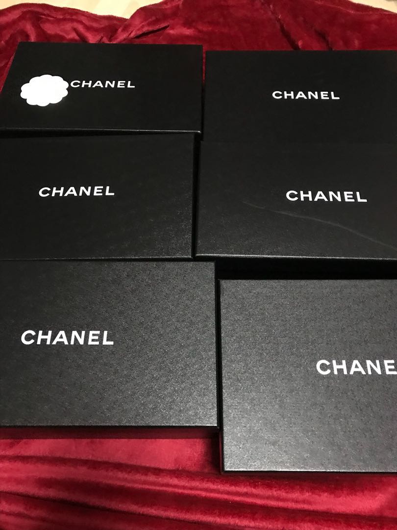 chanel shoe box