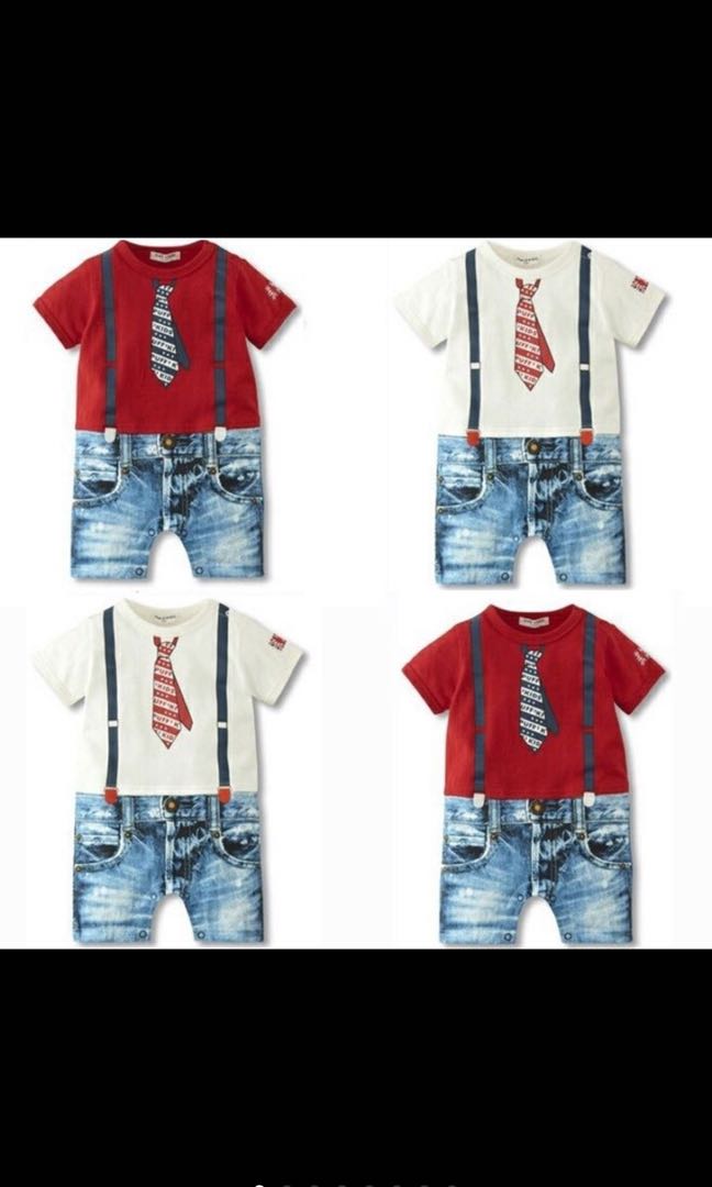 baby boy jean shorts with suspenders