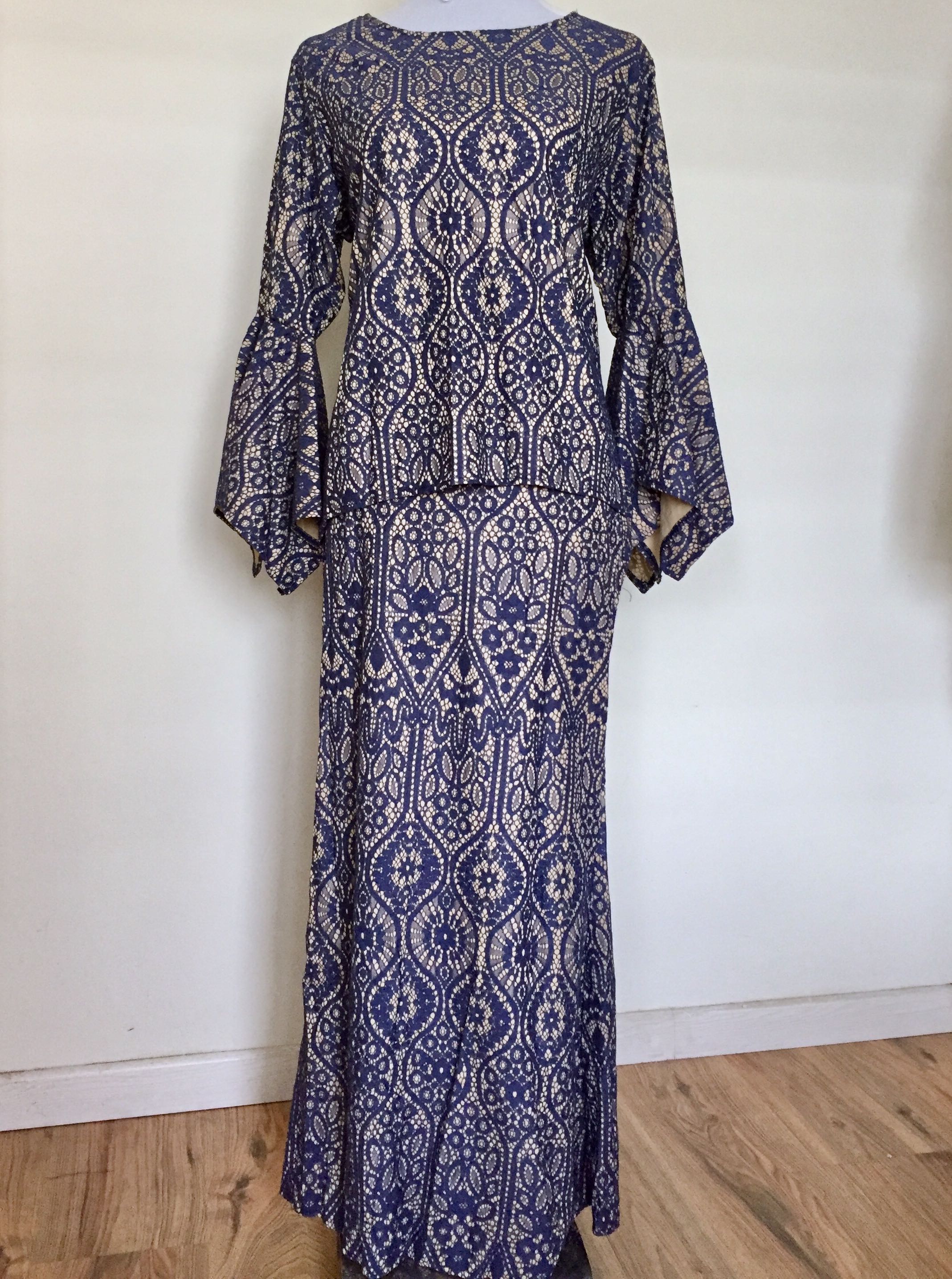 Baju Kurung Plus Size Lengan Saloma Muslimah Fashion Dresses On Carousell