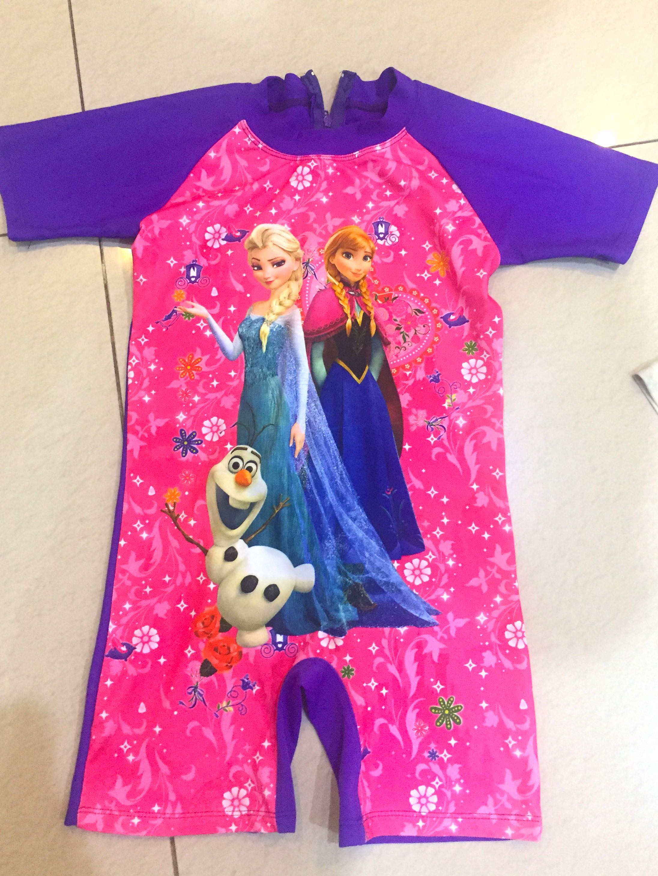 Baju Renang Celana Frozen Bayi Anak Baju Anak Perempuan Di Carousell