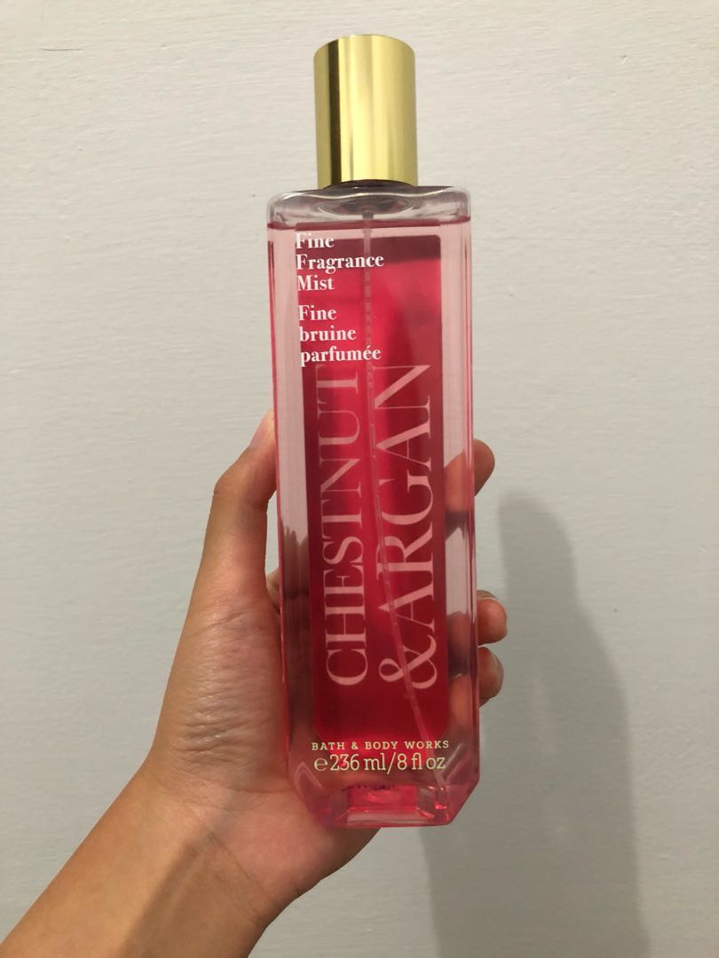 Bath and Body Works Chestnut Argan Fine Fragrance Mist