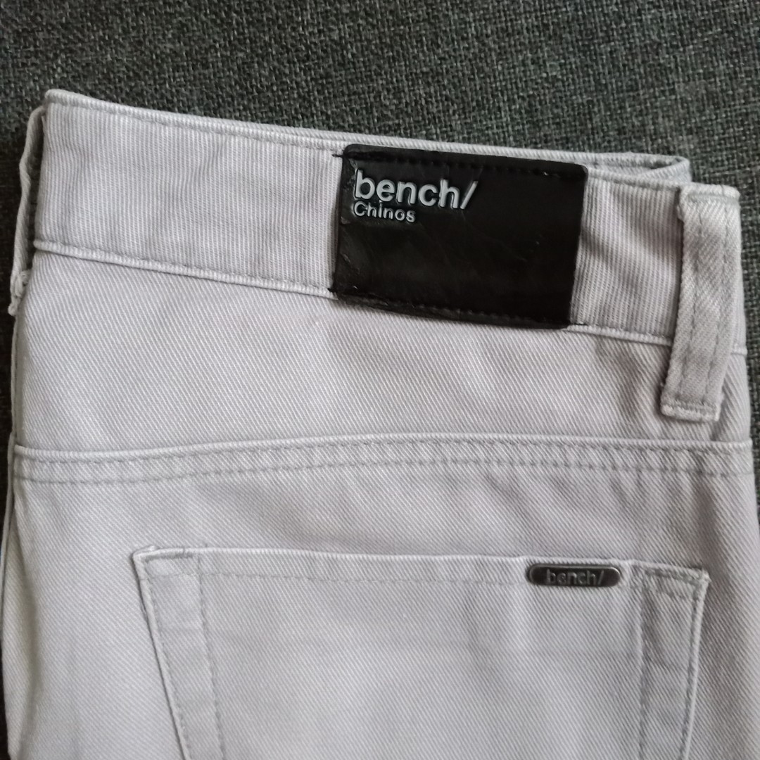 Bench Gray Colored Khaki Chinos Jeans 