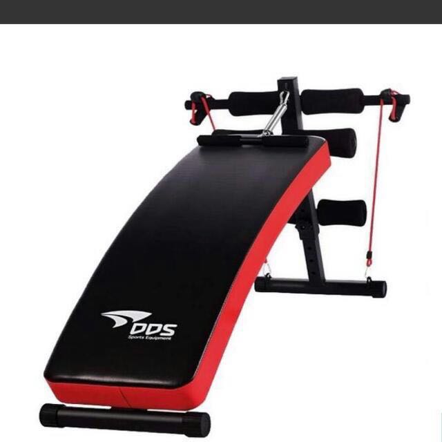 Bench Press Situp Bench With Resistance Apparatus Dds Black