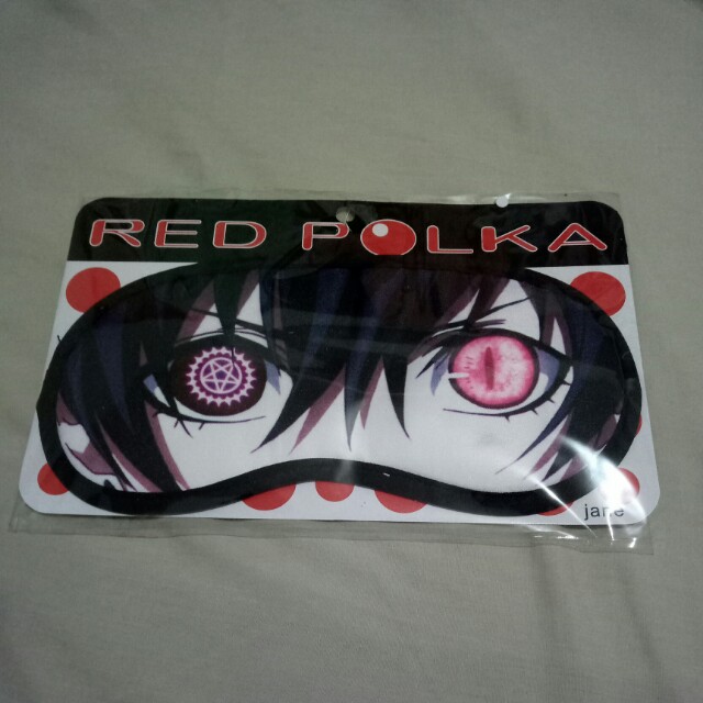 Black Butler Ciel Phantomhive Anime Eye Mask On Carousell