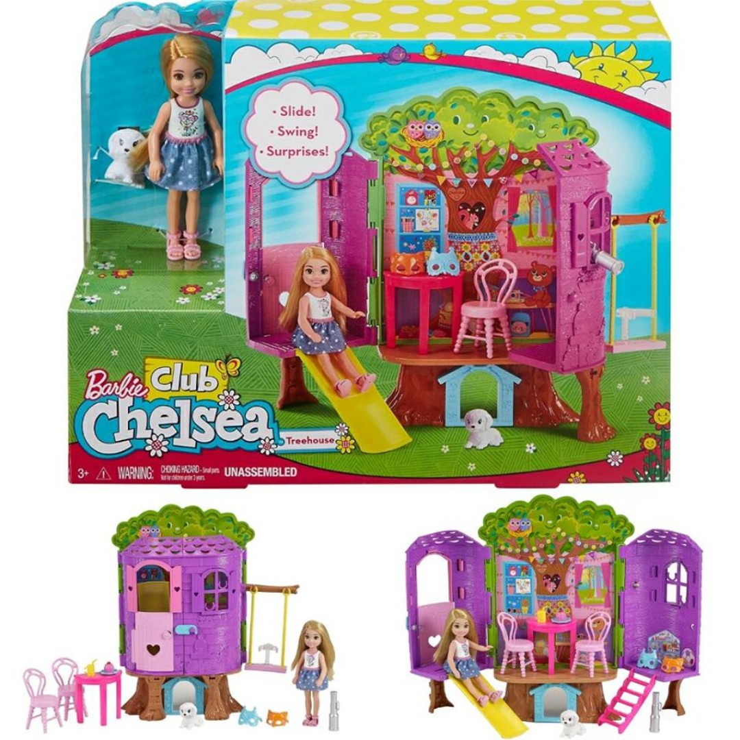 barbie chelsea treehouse set