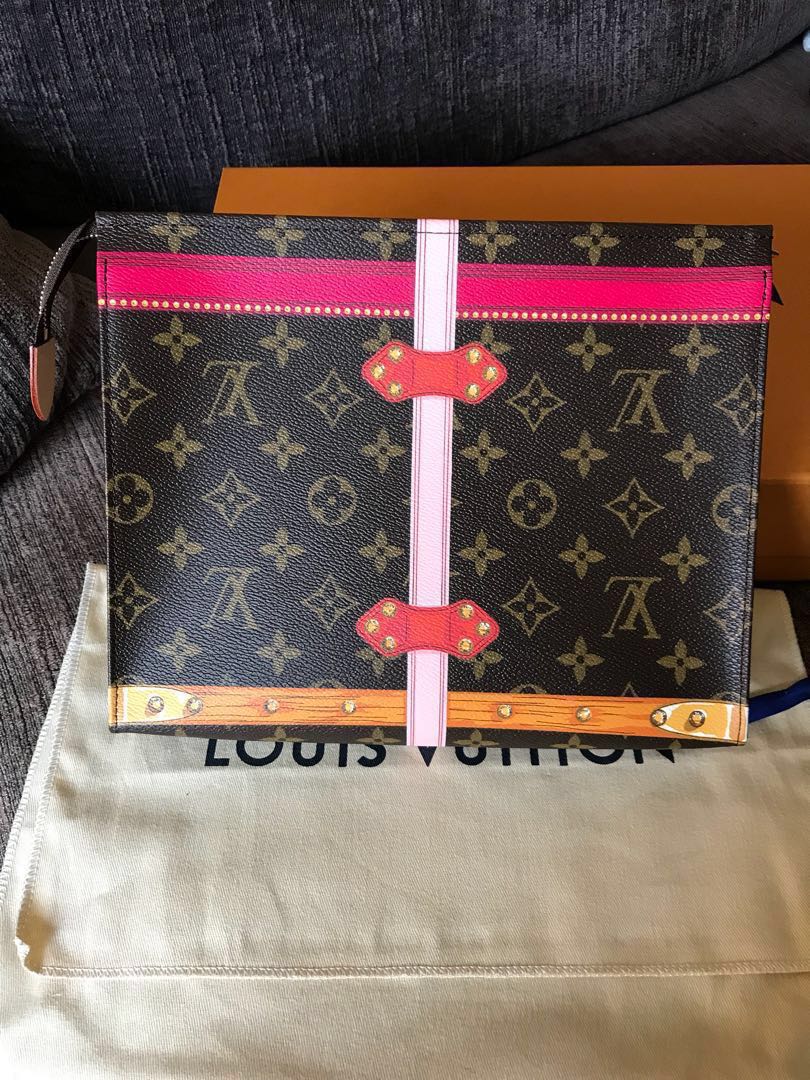 LOUIS VUITTON Monogram LIMITED EDITION Summer Trunks Toiletry Pouch 26