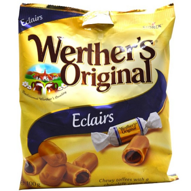*SOLD OUT* Germany Chocolate Eclair Toffee Werther's Original, Food
